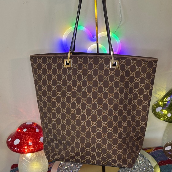 Gucci GG Canvas Tote 204991 - Picture 1 of 14